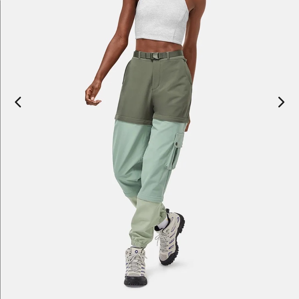 NWT Limited Edition Colorway- Outdoor Voices Rectrek Zip Off Pant
